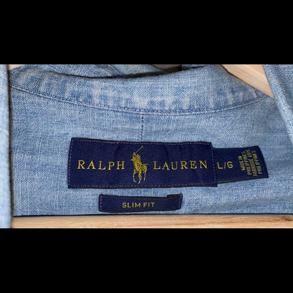 POLO RALPH LAUREN CASUAL BUTTON UP - Picture 3 of 3